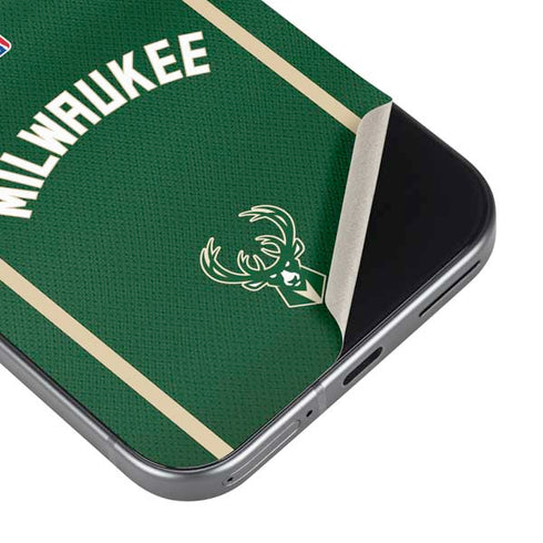 NBA Milwaukee Bucks Jersey Google Pixel 9 Skin